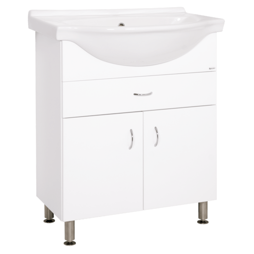Keramia Pro koupelnová skříňka s umyvadlem 70x56 cm bílá PRO70Z Keramia