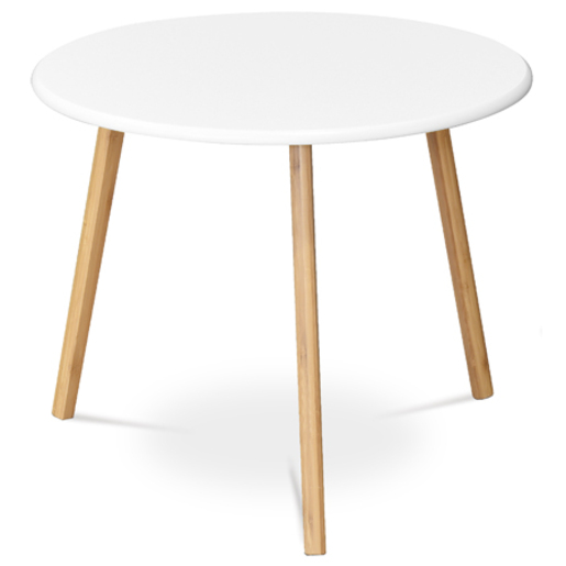 Konferenční stolek Autronic 60x51 cm bílý MDF mat AF-1144 WT Autronic