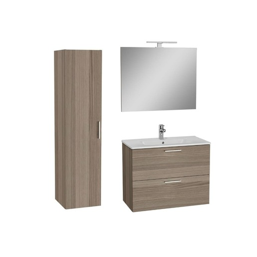Koupelnová sestava s umyvadlem 80 cm včetně umyvadlové baterie