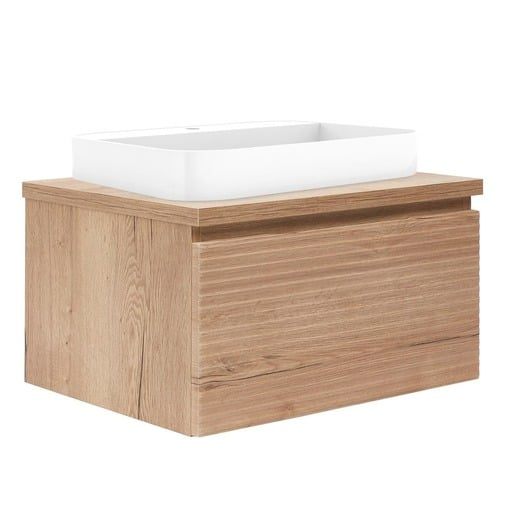 Koupelnová skříňka s umyvadlem a krycí deskou Naturel Savona 98x43x44