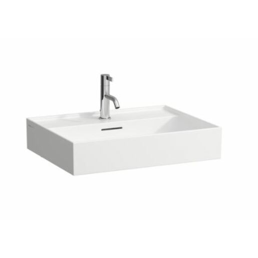Laufen Kartell By Laufen umyvadlo 60x46 cm otvor pro baterii uprostřed H8103330001041 Laufen