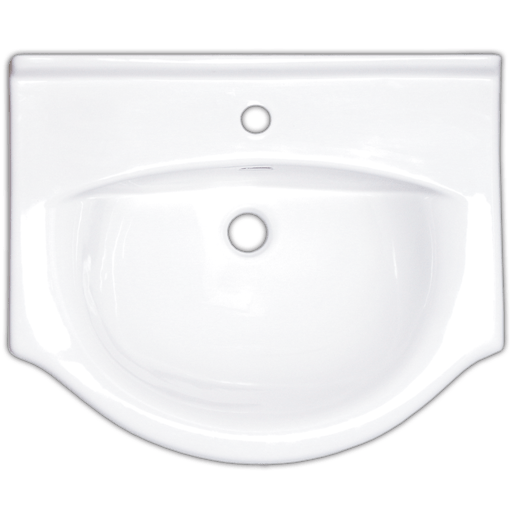 Nábytkové umyvadlo Naturel Pro 61x51 cm otvor pro baterii uprostřed HA5660 Naturel