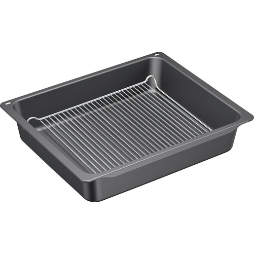 Profesionání pánev Siemens s roštem 81 x 455 x 375 mm vhodné do myčky nádobí HZ633070 Siemens