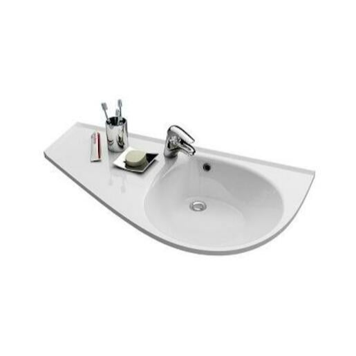 Ravak Avocado umyvadlo 85x45 cm otvor pro baterii vlevo xj1l1100000 AVUM01L Ravak