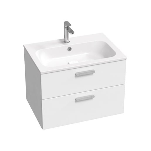 Ravak Chrome II koupelnová skříňka pod umyvadlo 70x50x49 cm bílá lesk X000001773 Ravak