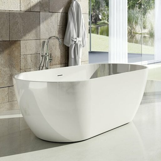Ravak Freedom volně stojící vana 169x80 cm akrylát xc00100020 FR1690 Ravak