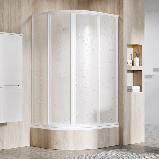 Ravak Supernova sprchový kout čtvrtkruh 80x80 cm 31144v10011 SKCP480SABP0 Ravak