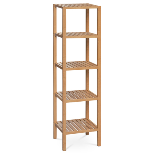 Regál Autronic 37x140 cm přírodní MDF DR-011-3 Autronic