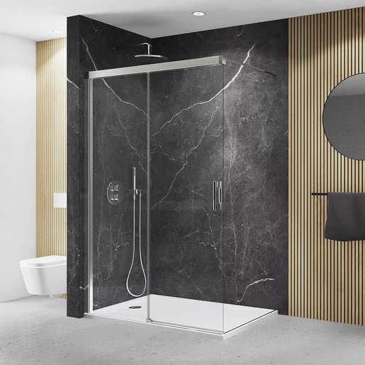 Roth Melina Line sprchová zástěna walk-in 130 cm mi dwl 130205 vpe MIDWL130205VPE Roth