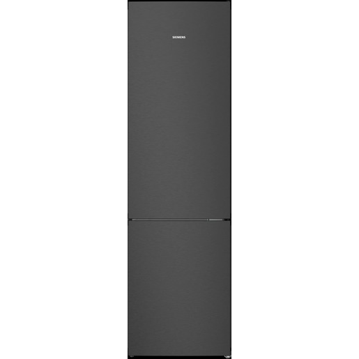 Siemens iQ300 Volně stojící chladnička s mrazničkou dole 203 x 60 cm BlackSteel