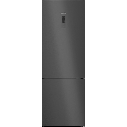 Siemens iQ300 Volně stojící chladnička s mrazničkou dole 203 x 70 cm BlackSteel
