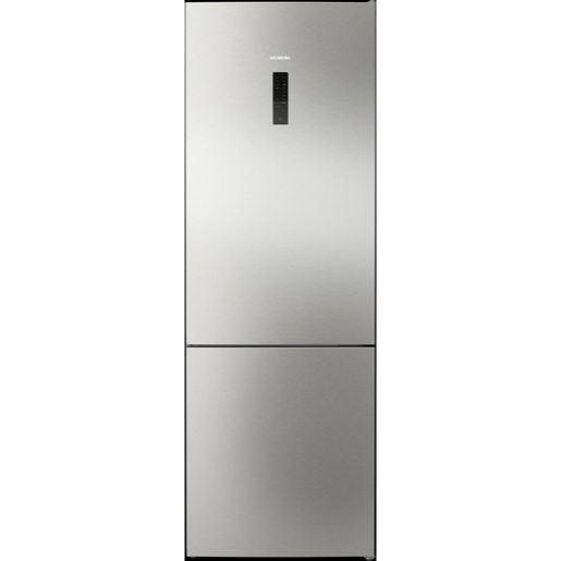 Siemens iQ300 Volně stojící chladnička s mrazničkou dole 203 x 70 cm Nerez