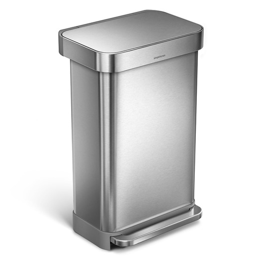 Simplehuman Pedal bin odpadkový koš volně stojící 45 l kartáčovaná nerez ocel mat SHCW2024 Simplehuman