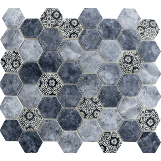 Skleněná mozaika Premium Mosaic azul 28x32 cm mat PATCHWORK45AZ Premium Mosaic