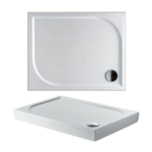 Sprchová vanička obdélníková Riho Kolping 100x90 cm litý mramor DB3200500000000 Riho