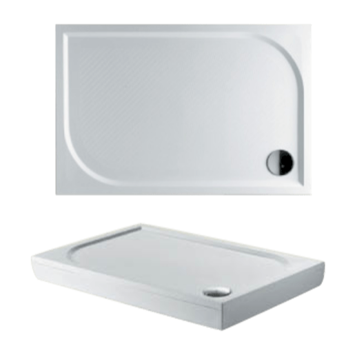 Sprchová vanička obdélníková Riho Kolping 80x120 cm litý mramor DB3300500000000 Riho