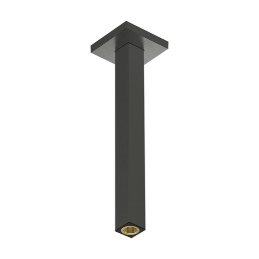 Sprchové rameno Hansgrohe kartáčovaný černý chrom 24339340 Hansgrohe
