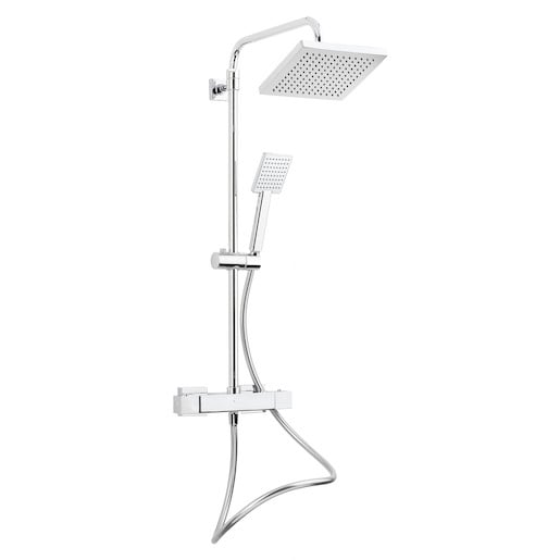 Sprchový systém Optima s termostatickou baterií chrom OPTIMASSTH Optima