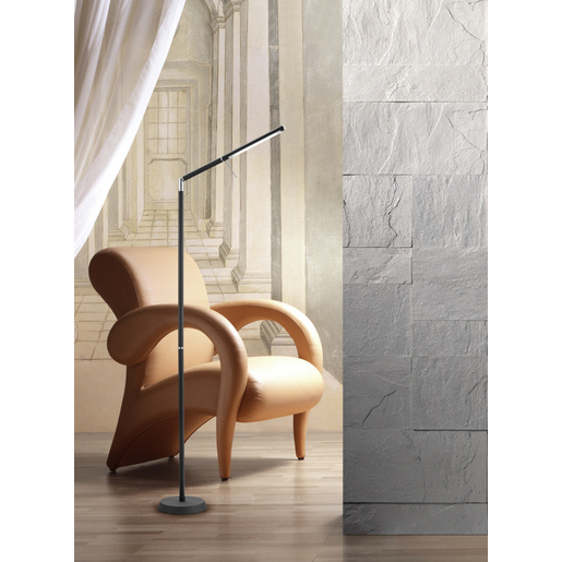 Trio Filigran led stojací lampa černá 420490132 TR420490132 Trio