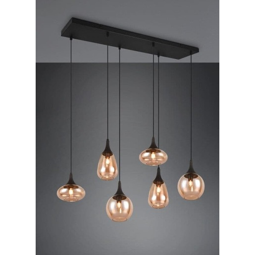 Trio Lumina osvětlení 93x34 cm kov černá mat TR317000613 Trio