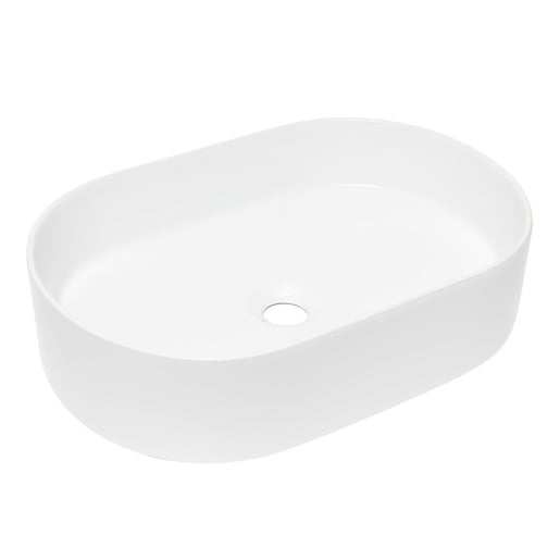 Umyvadlo na desku SAT Project 50x33 cm bez otvoru na baterii SATUMPRO5033 SAT