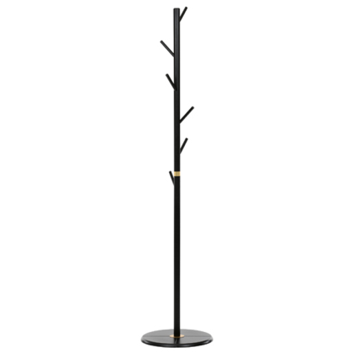 Věšák Autronic 175 cm černý Masiv DR-N1006 BK Autronic