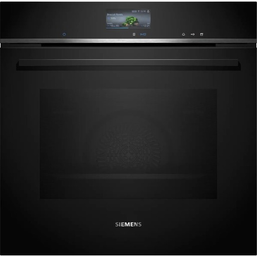 Vestavná kombinovaná parní trouba Siemens 60 x 60 cm černá HS736G3B1 Siemens