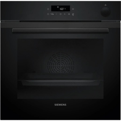Vestavná trouba Siemens s přídavnou párou 60 x 60 cm Deep black inox HR232GEB3 Siemens