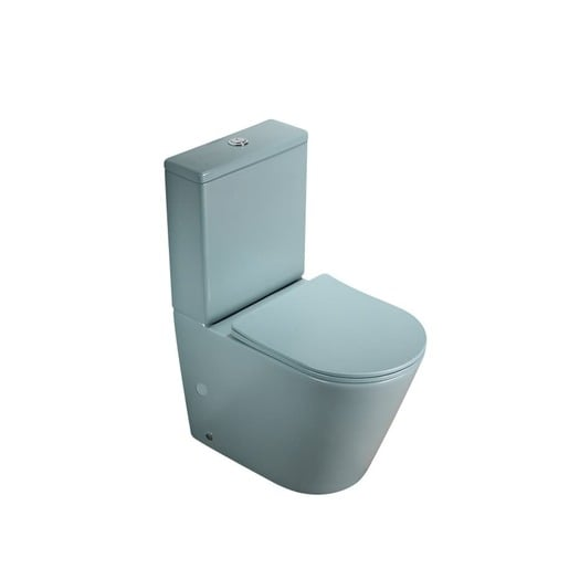 Wc kombi komplet kombinovaný SAT Infinitio zelená mat vario odpad SATINF031VPSNLGEM SAT