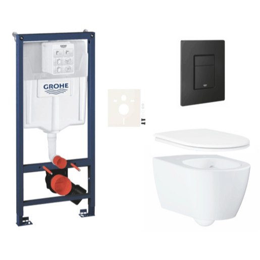 Závěsný wc set do lehkých stěn / předstěnová montáž GROHE Essence SIKOGRSESEKF0 Grohe