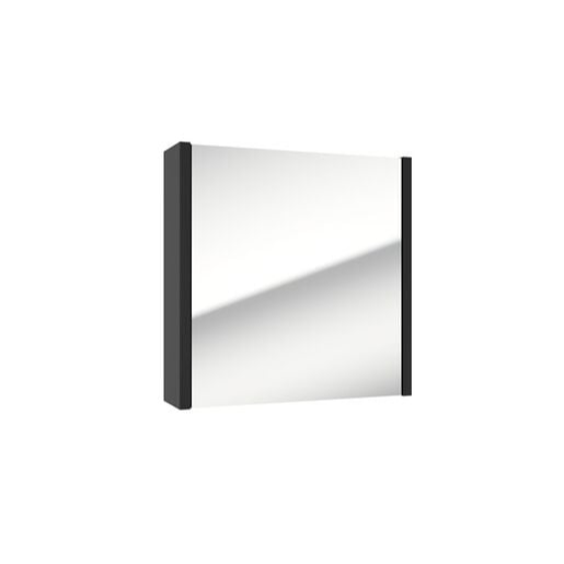 Zrcadlová skříňka SAT Delano 60x60 cm lamino černá DELANOG60C SAT
