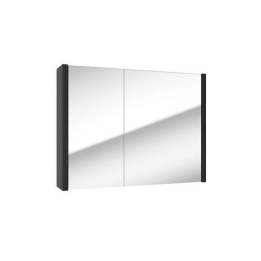 Zrcadlová skříňka SAT Delano 80x60 cm lamino černá DELANOG80C SAT