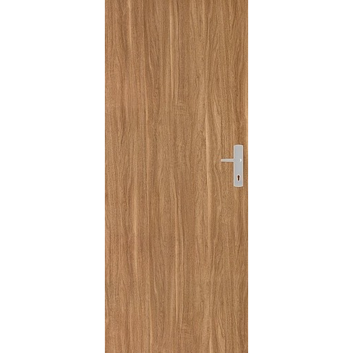Bezpečnostní vchodové RC2 dveře Naturel Technické pravé 80 cm ořech karamelový B2OK80P Naturel