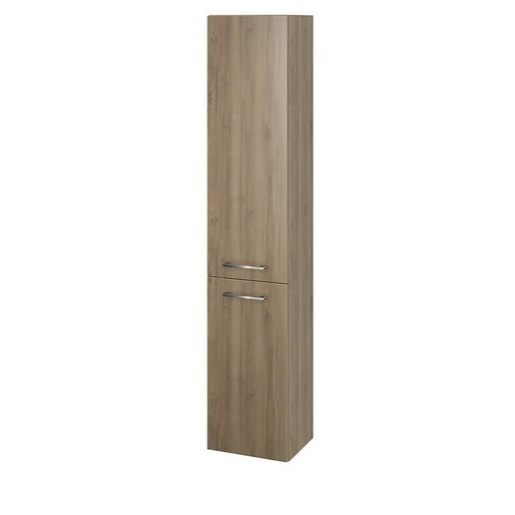 Cersanit LARA koupelnová skříňka vysoká 30x150x25 cm ořech mat S926-008-DSM Cersanit