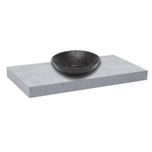 Deska pod umyvadlo bez umyvadla Naturel Dolce 120x8x50 cm beton mat DO12050BE Naturel