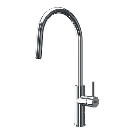 Dřezová baterie Sanela hybridní 24 V DC chrom SLU68 Sanela