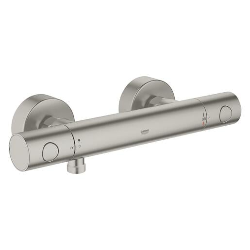 Grohe Grohtherm 1000 Cosmopolitan termostat s termostatickou baterií 150 mm supersteel 34065dc2 G34065DC2 Grohe