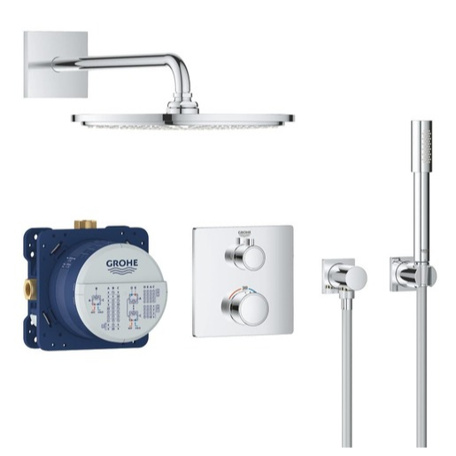 Grohe Grohtherm sprchový systém včetně podomítkového tělesa chrom 34730000 G34730000 Grohe