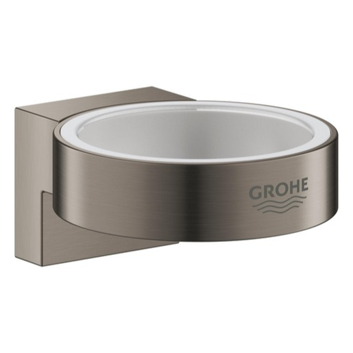 Grohe Selection držák skleniček bez skleničky kartáčovaný hard graphite 41027al0 G41027AL0 Grohe