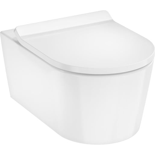 Hansgrohe EluPura S wc s prkénkem softclose závěsné zadní odpad 61 115 450 Hansgrohe