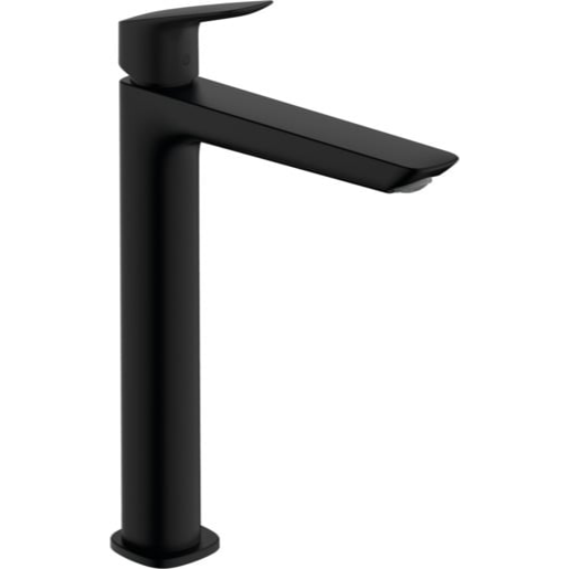 Hansgrohe Logis umyvadlová baterie s výpustí matná černá 71 257 670 Hansgrohe