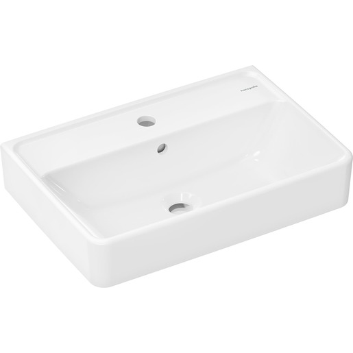 Hansgrohe Xanuia Q umyvadlo 55x37 cm otvor pro baterii uprostřed 61 120 450 Hansgrohe