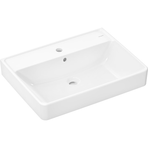 Hansgrohe Xanuia Q umyvadlo 65x48 cm otvor pro baterii uprostřed 60 134 450 Hansgrohe
