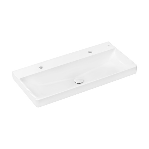 Hansgrohe Xelu Q umyvadlo 100x48 cm se dvěma otvory pro baterii 61 037 450 Hansgrohe