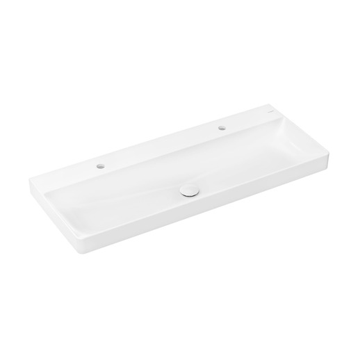 Hansgrohe Xelu Q umyvadlo 120x48 cm se dvěma otvory pro baterii 61 042 450 Hansgrohe