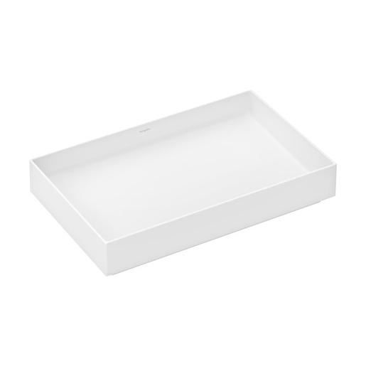 Hansgrohe Xuniva Evo E umyvadlo 65x40 cm bílá matná mat bez otvoru pro baterii