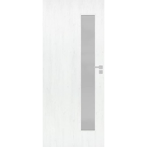 Interiérové dveře Naturel Deca pravé 80 cm borovice bílá DECA10BB80P Naturel