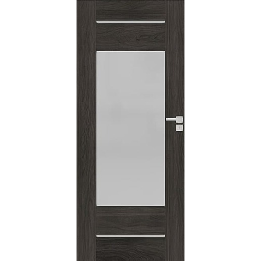 Interiérové dveře Naturel Perma levé 90 cm jilm antracit PERMA3JA90L Naturel