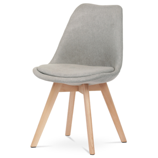 Jídelní židle Autronic béžová Látka CT-751 LAN2 Autronic