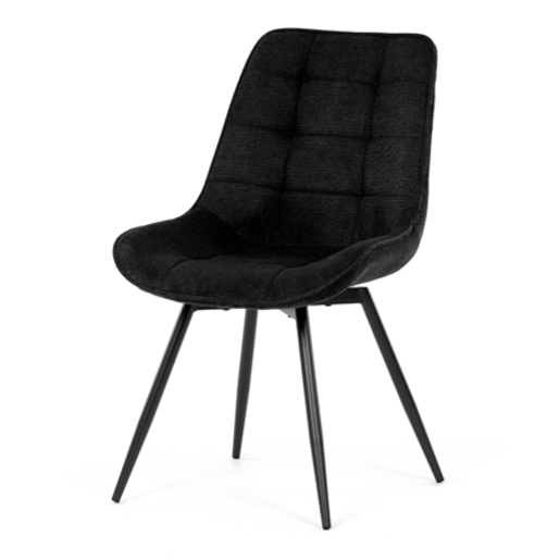 Jídelní židle Autronic černá Látka HC-T1130 BK2 Autronic